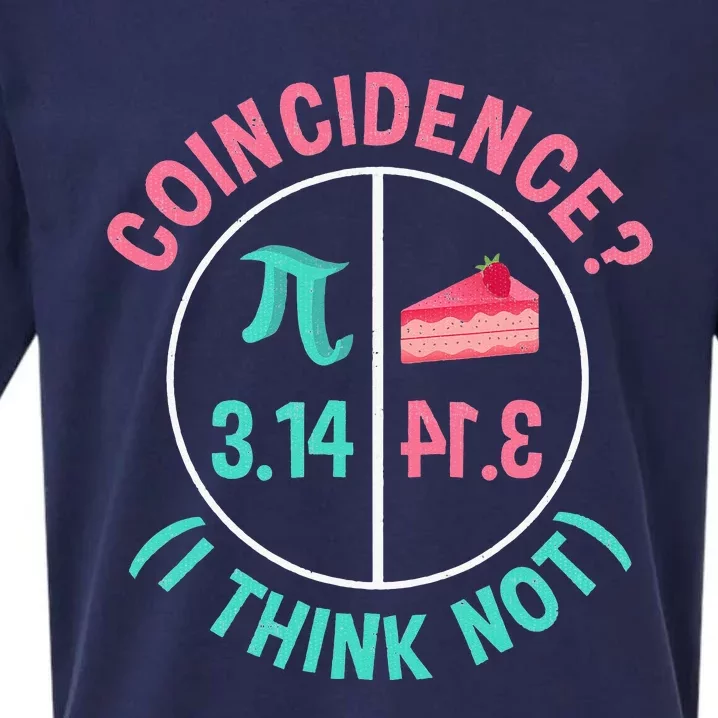 Pi Equals Pie For Pi Day Celebrated On 3-14 March 14th Sueded Cloud Jersey T-Shirt