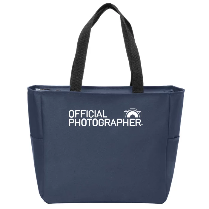 Photographer Event Photography Gift Zip Tote Bag