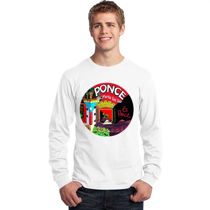 Ponce Es Ponce Puerto Rico Izis La Enfermera Tall Long Sleeve T-Shirt