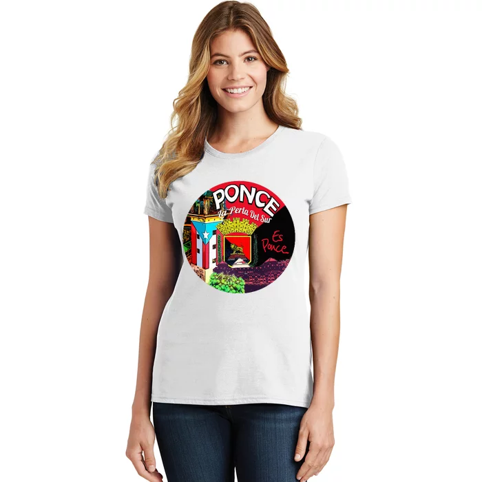 Ponce Es Ponce Puerto Rico Izis La Enfermera Women's T-Shirt