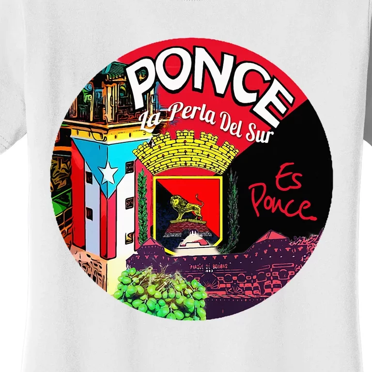 Ponce Es Ponce Puerto Rico Izis La Enfermera Women's T-Shirt