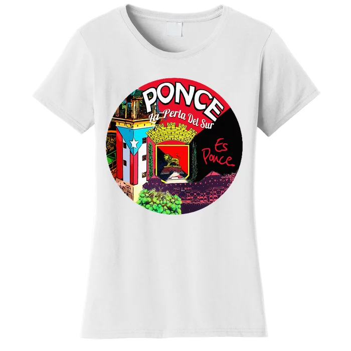 Ponce Es Ponce Puerto Rico Izis La Enfermera Women's T-Shirt