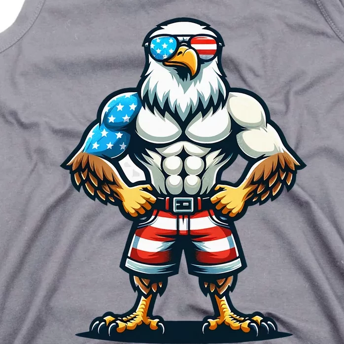 Patriotic Eagle Tank Top