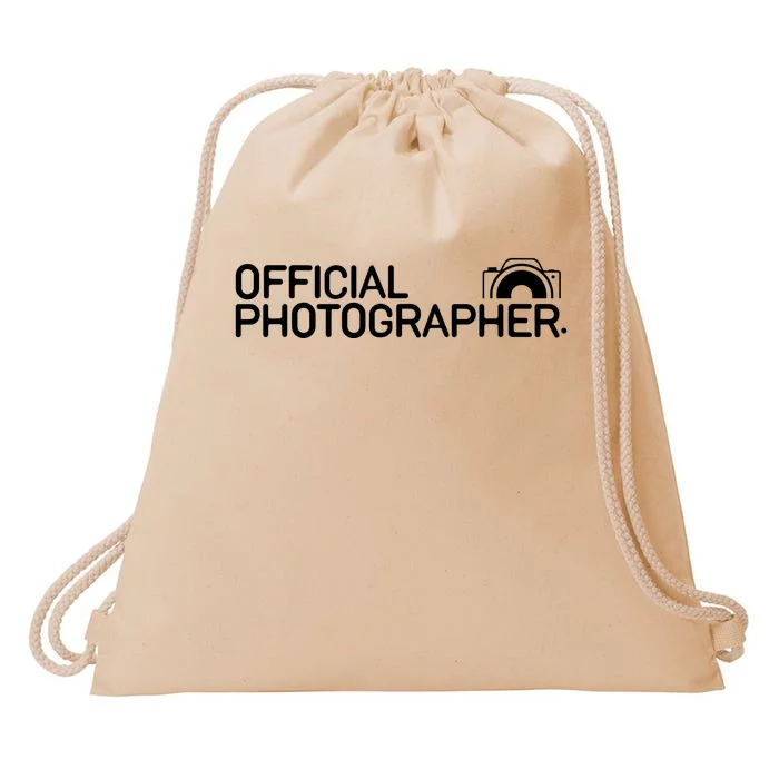 Photographer Event Photography Gift Drawstring Bag