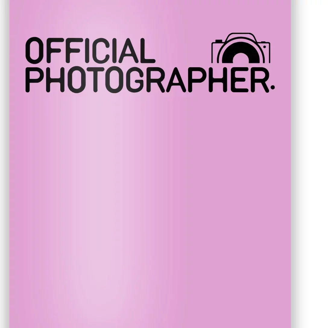 Photographer Event Photography Gift Poster