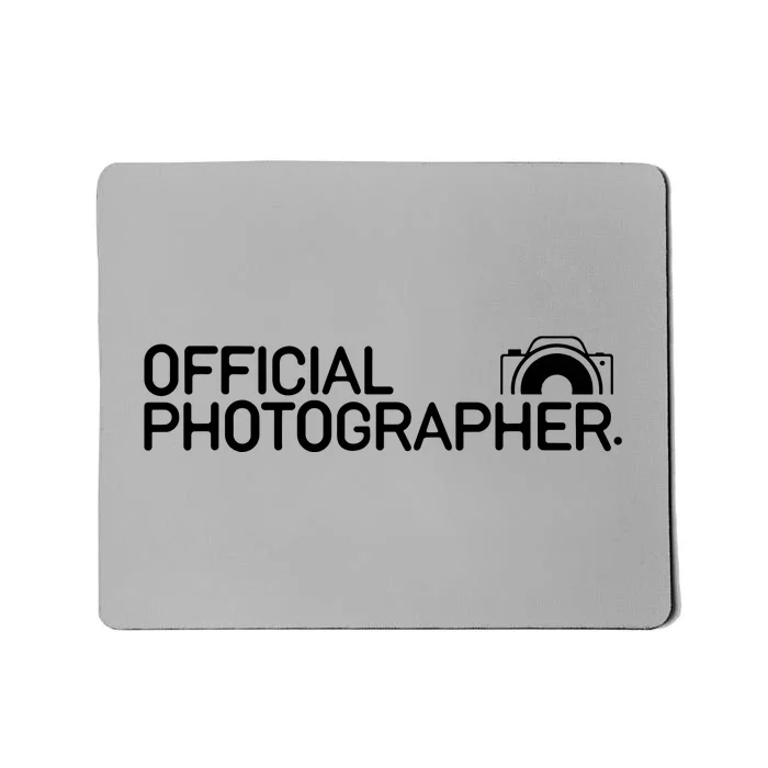 Photographer Event Photography Gift Mousepad