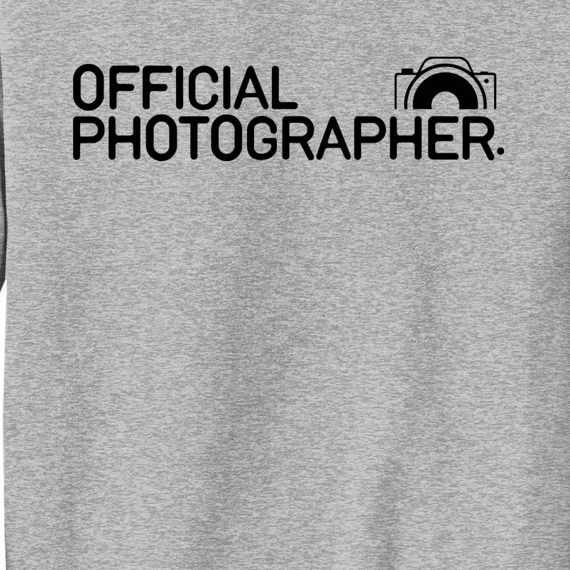 Photographer Event Photography Gift Tall Sweatshirt