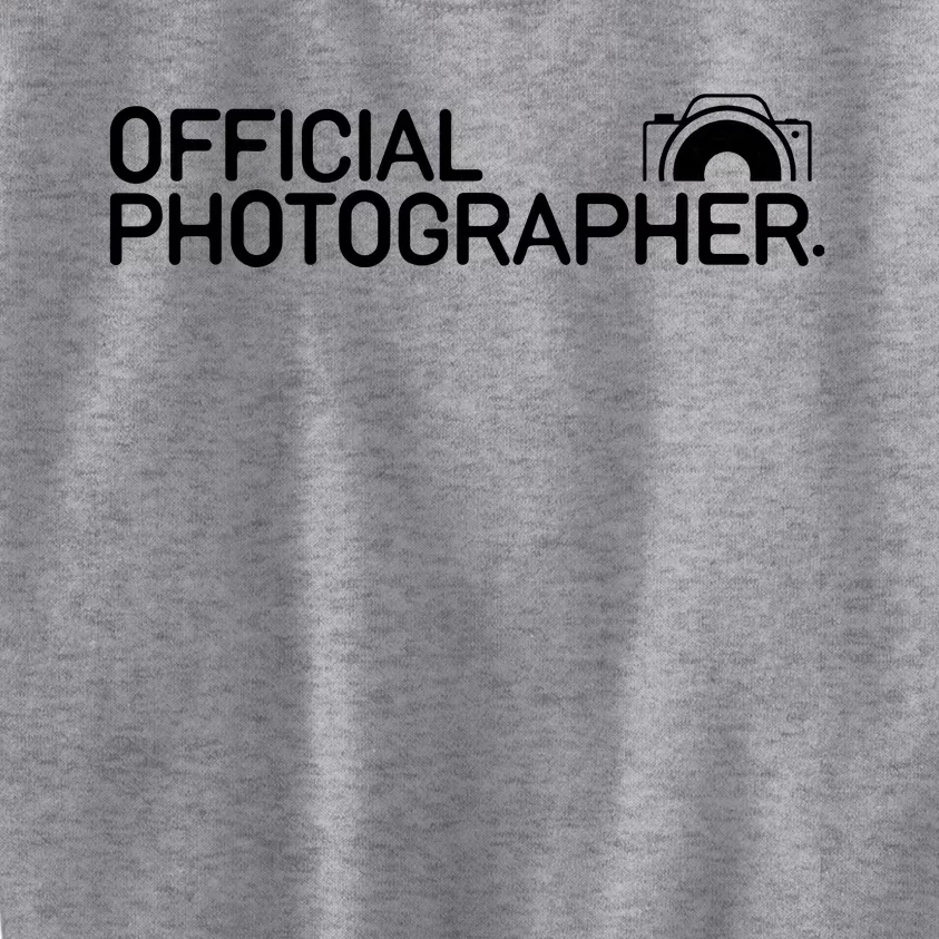 Photographer Event Photography Gift Kids Sweatshirt