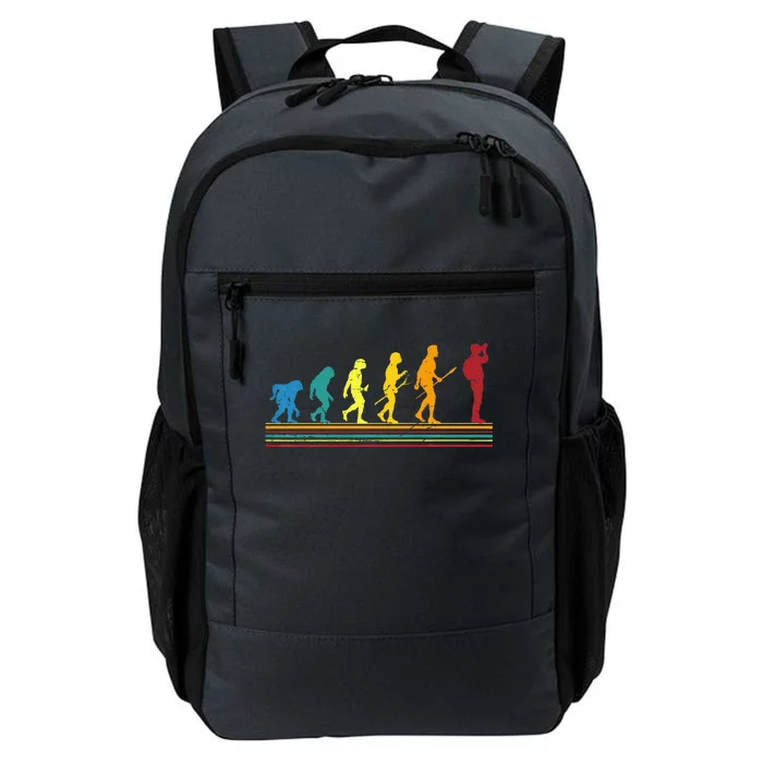 Photography Evolution Retro Style Photographer Daily Commute Backpack