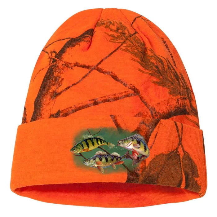 Perch Wild Life Fish Kati - 12in Camo Beanie