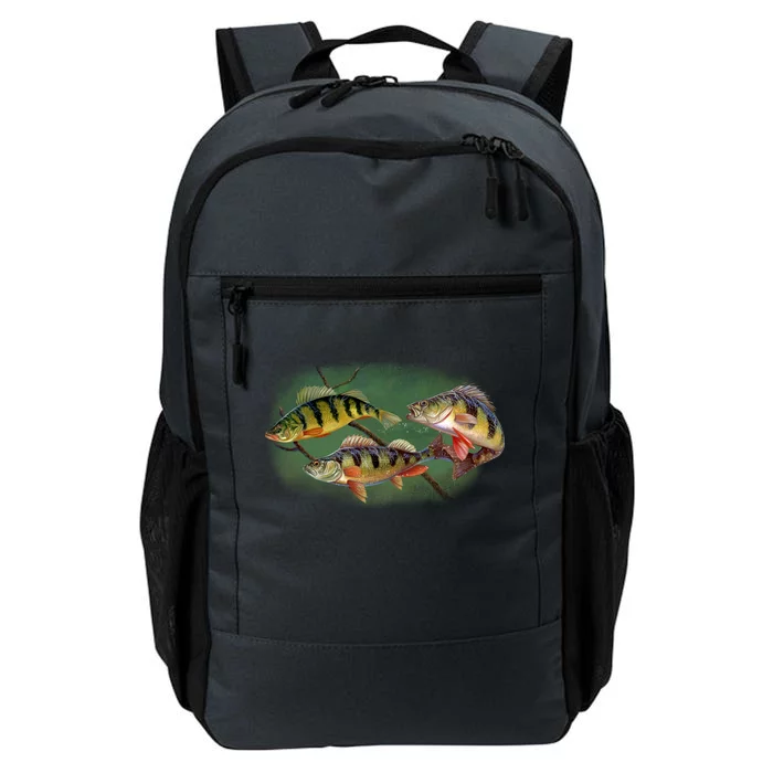 Perch Wild Life Fish Daily Commute Backpack