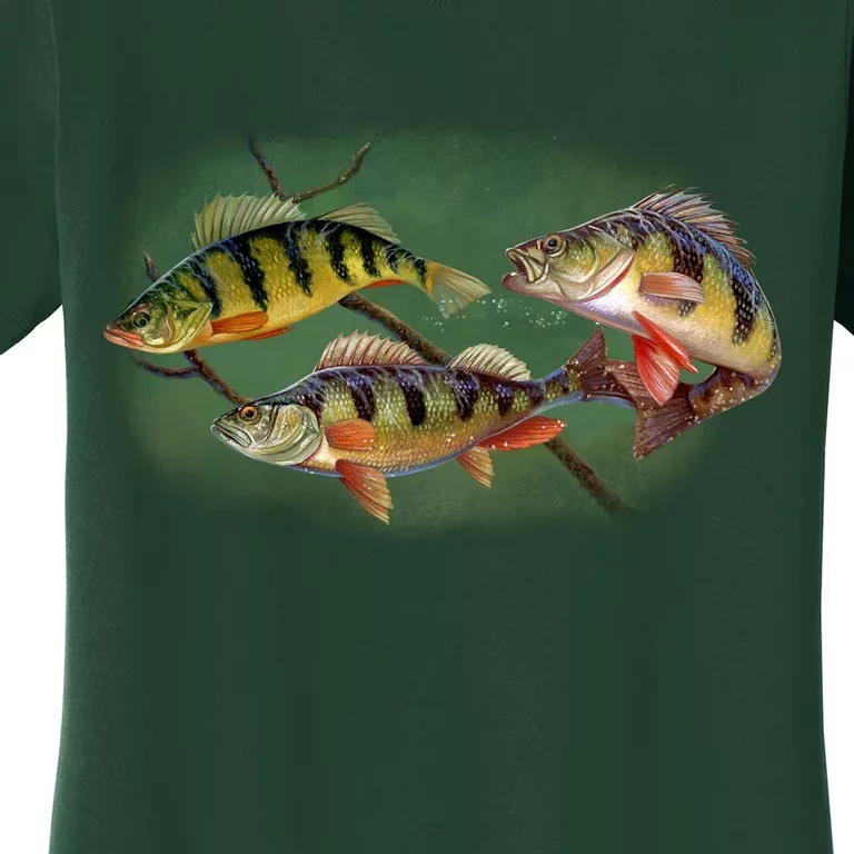 Perch Wild Life Fish Women's T-Shirt