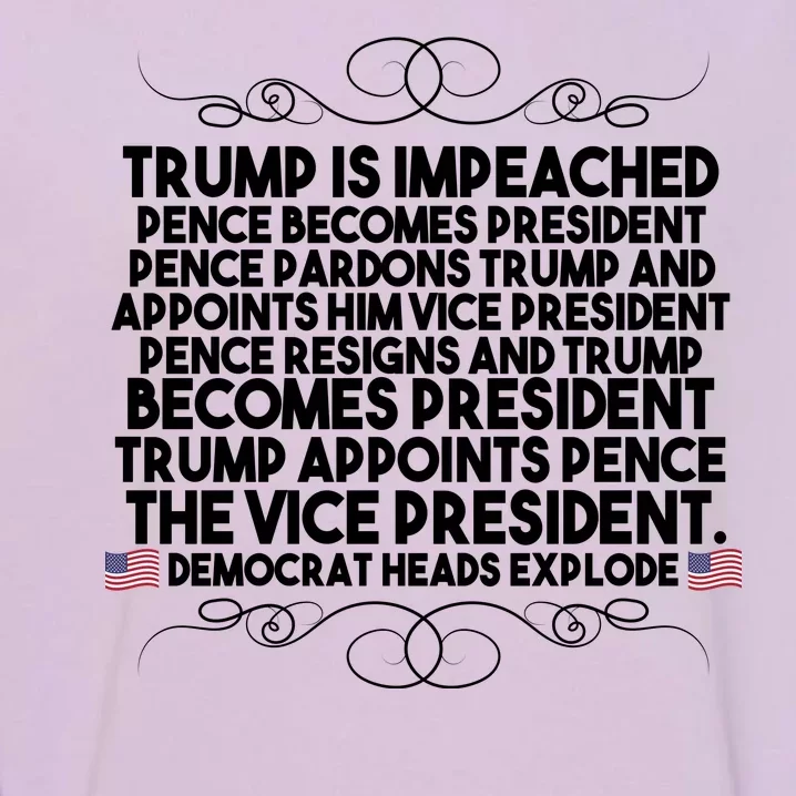 Perfection Pro Trump Impeached Garment-Dyed Sweatshirt