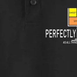 Perfectly Balanced Sweet Sour Spirit Dry Zone Grid Performance Polo