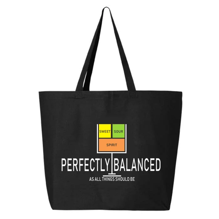 Perfectly Balanced Sweet Sour Spirit 25L Jumbo Tote