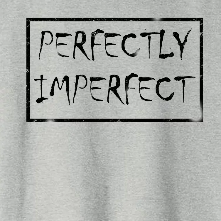 Perfectly Imperfect Women's Crop Top Tee