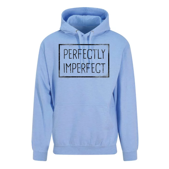 Perfectly Imperfect Funny Statement Unisex Surf Hoodie