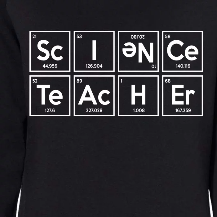 Periodic Science Teacher Womens California Wash Sweatshirt