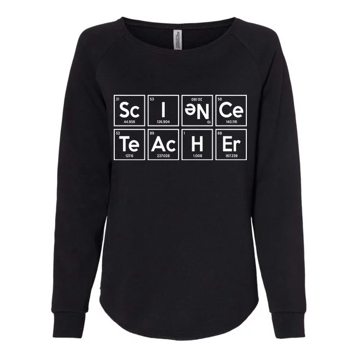 Periodic Science Teacher Womens California Wash Sweatshirt