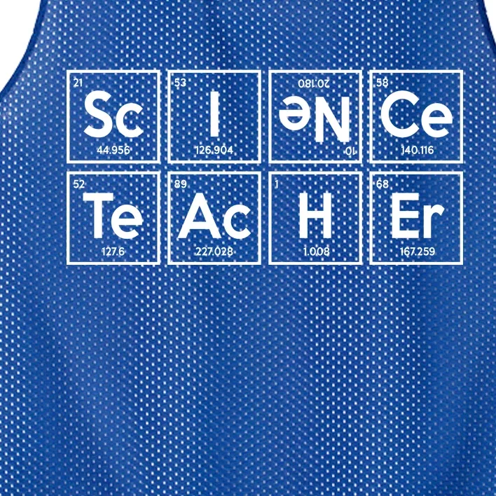 Periodic Science Teacher Mesh Reversible Basketball Jersey Tank