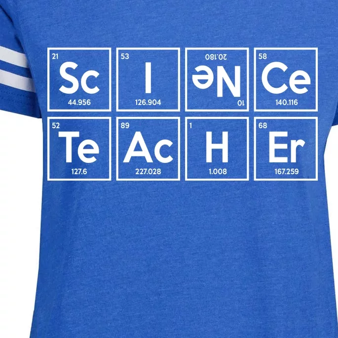 Periodic Science Teacher Enza Ladies Jersey Football T-Shirt