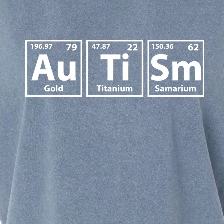 Periodic Table Autism Awareness Garment-Dyed Women's Muscle Tee