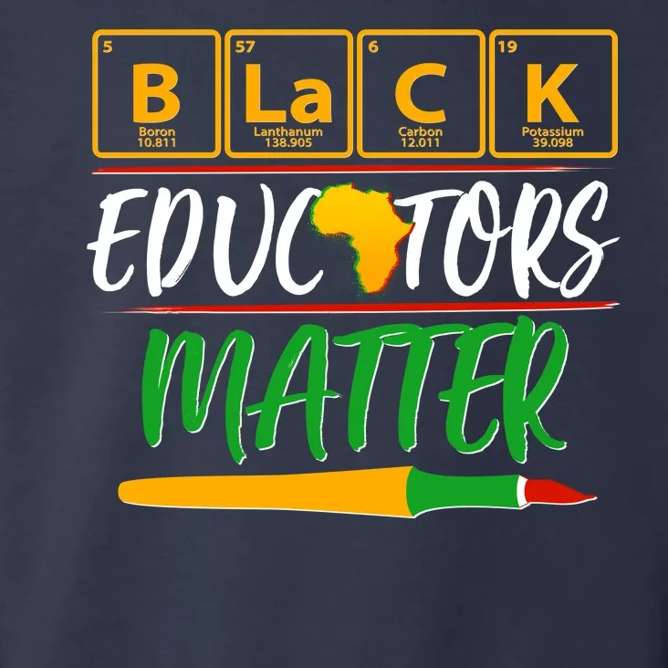 Periodic Table Black Educators Matter Toddler Hoodie