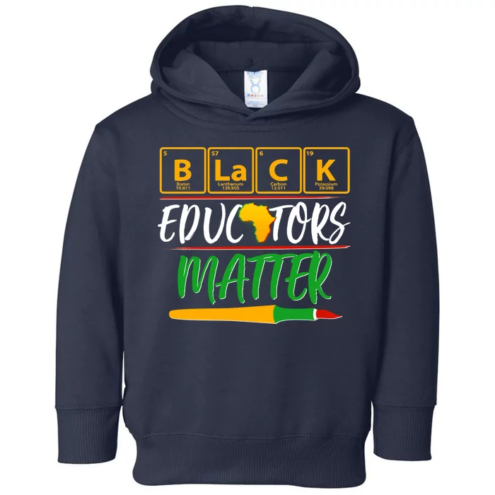 Periodic Table Black Educators Matter Toddler Hoodie