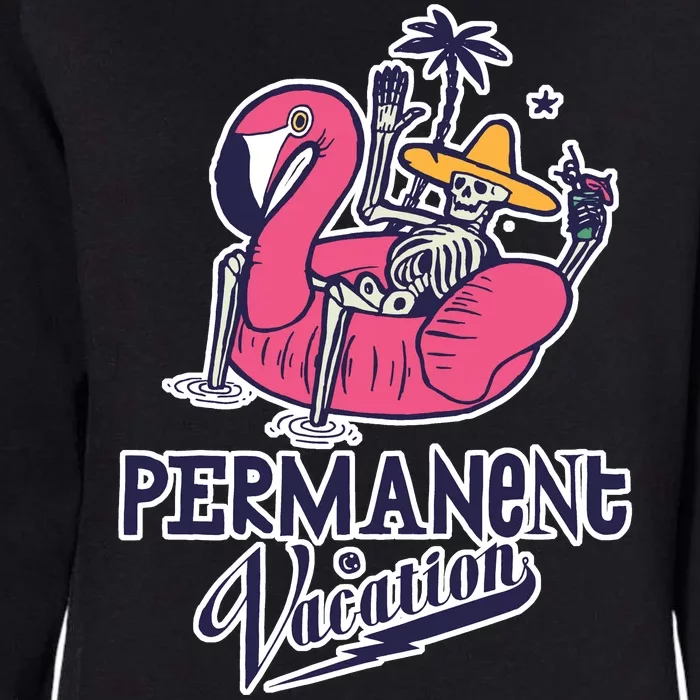 Permanent Vacation Womens California Wash Sweatshirt