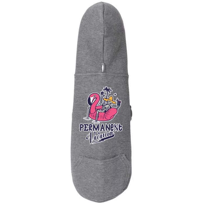 Permanent Vacation Doggie 3-End Fleece Hoodie