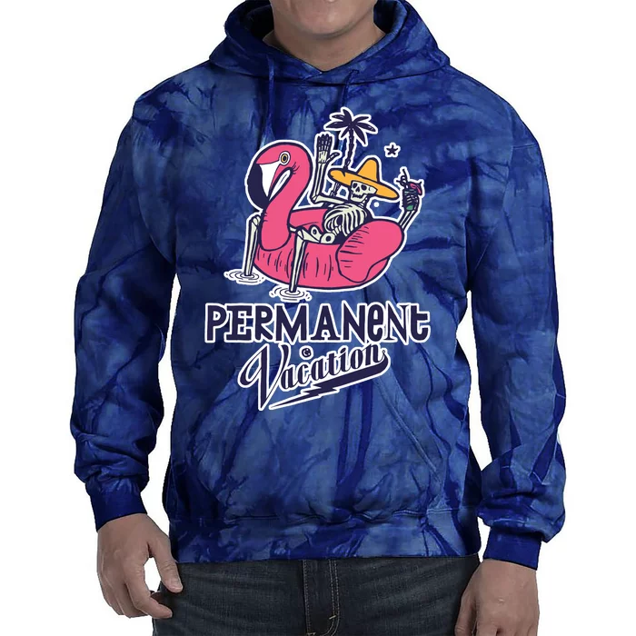 Permanent Vacation Tie Dye Hoodie