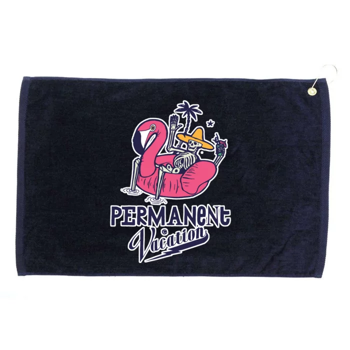 Permanent Vacation Grommeted Golf Towel