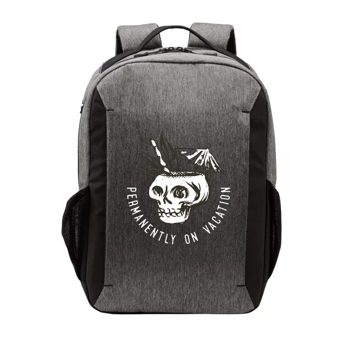 Permanently On Vacation Vector Backpack