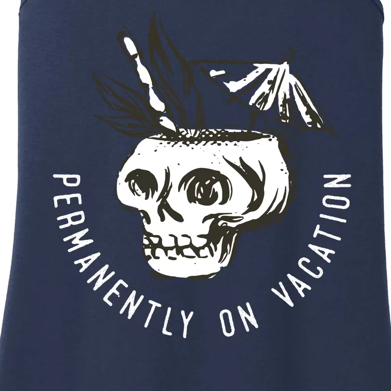 Permanently On Vacation Ladies Essential Tank