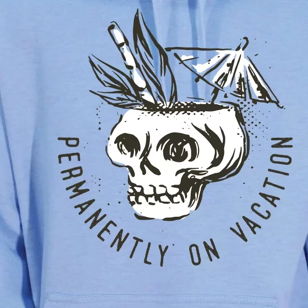 Permanently On Vacation Unisex Surf Hoodie