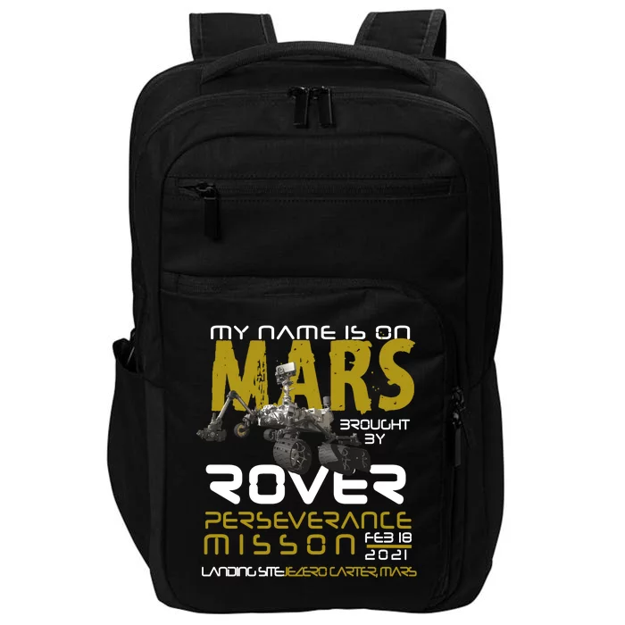 Perseverance Mars Rover Landing Impact Tech Backpack