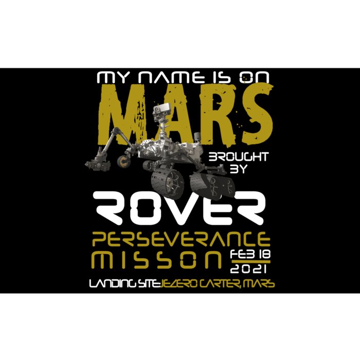 Perseverance Mars Rover Landing Bumper Sticker