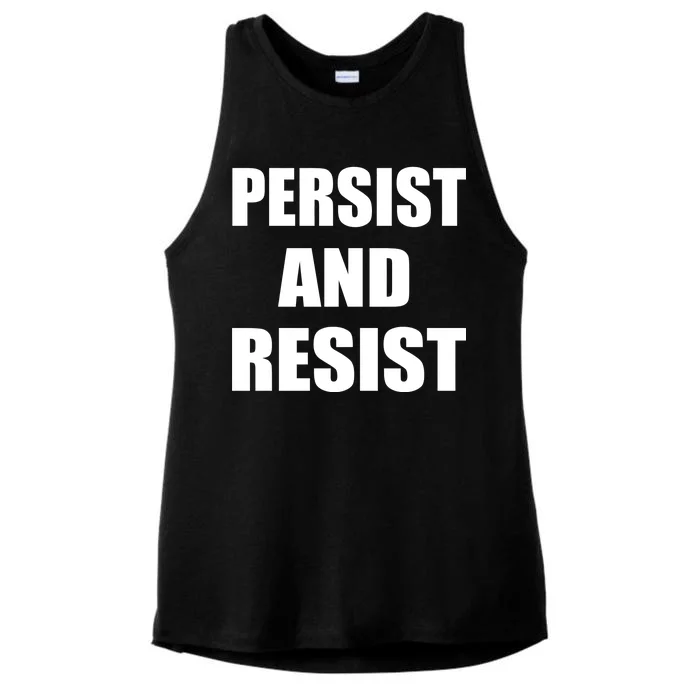 Persist And Resist Ladies Tri-Blend Wicking Tank