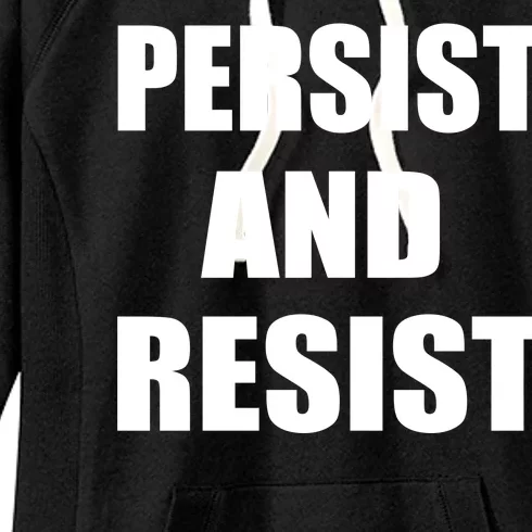 Persist And Resist Women's Fleece Hoodie