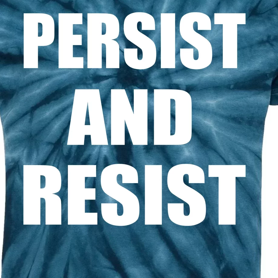 Persist And Resist Kids Tie-Dye T-Shirt