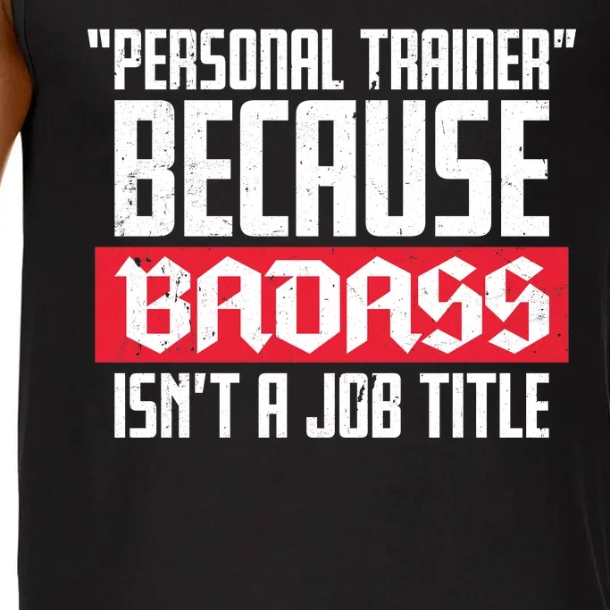 Personal Trainer Job Title Comfort Colors® Tank Top