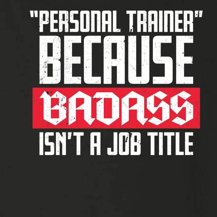 Personal Trainer Job Title Toddler Long Sleeve Shirt