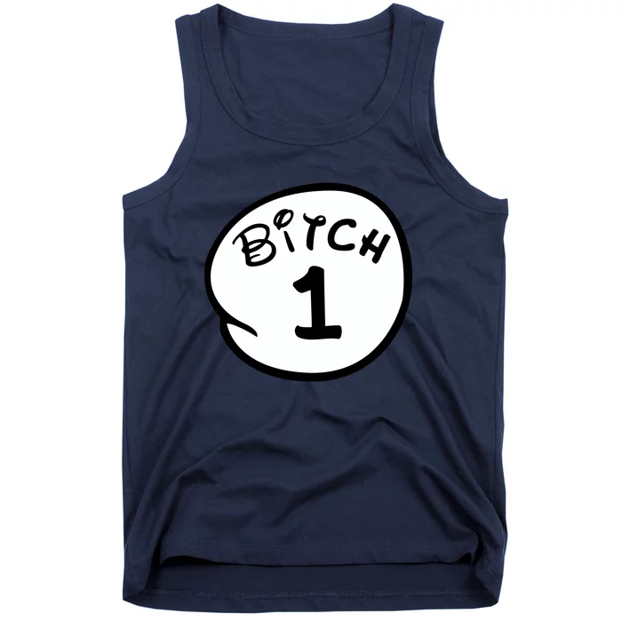 Personalize Bitch 1 2 3 4 5 Custom Number Tank Top