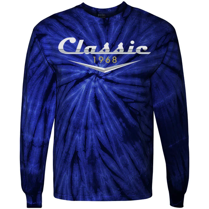 Personalize Classic Birthday Custom Year Tie-Dye Long Sleeve Shirt