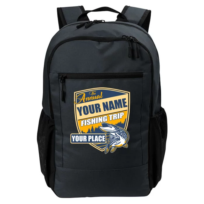 Personalize Fishing Trip Custom Daily Commute Backpack