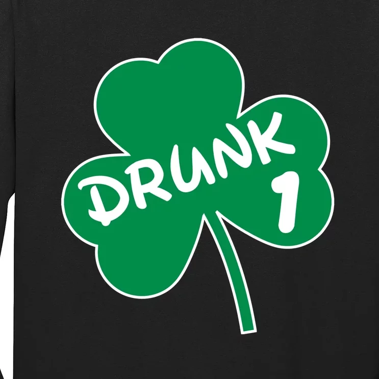 Personalize St Patricks Day Matching Custom Drunk Long Sleeve Shirt