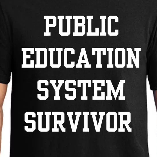 Public Education System Survivor Pajama Set