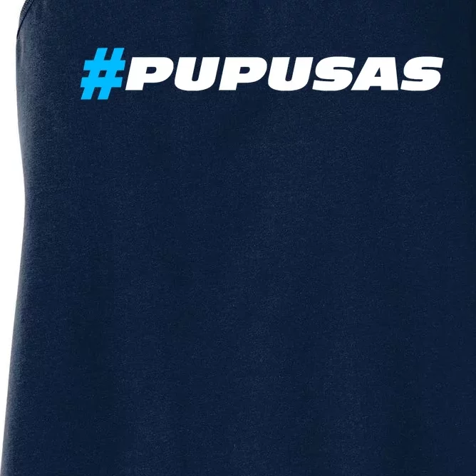 Pupusas El Salvador Women's Racerback Tank