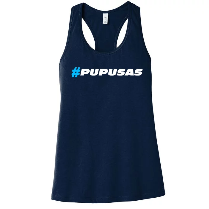 Pupusas El Salvador Women's Racerback Tank