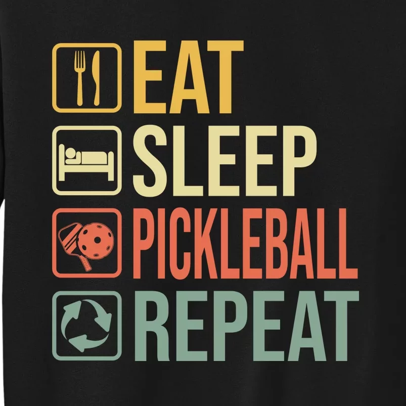 Pickleball Eat Sleep Repeat Sweatshirt